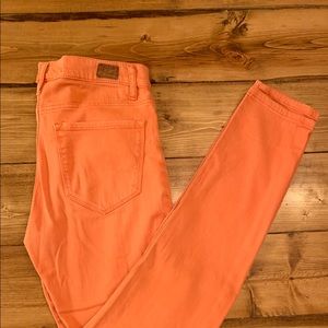 BBG orange skinnies